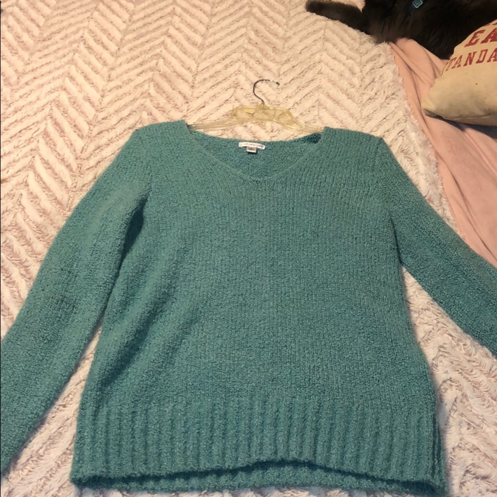 Blue sweater